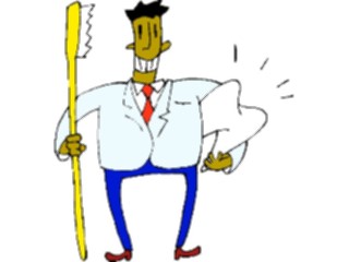 Sticker Custom Preview Image #068040 Health Medical Cartoons Dentist5
