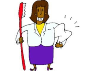 Sticker Custom Preview Image #068041 Health Medical Cartoons Dentist6