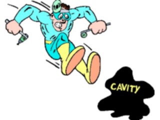 Sticker Custom Preview Image #068049 Health Medical Cartoons Dentist Super Hero