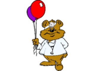 Sticker Custom Preview Image #068085 Health Medical Cartoons Doctor Bear1