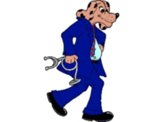 Sticker Custom Preview Image #068090 Health Medical Cartoons Doctor Dog2