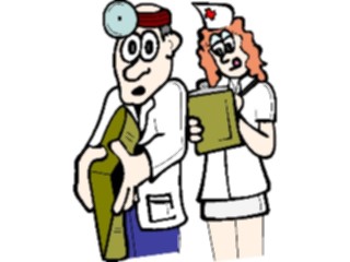 Sticker Custom Preview Image #068096 Health Medical Cartoons Doctor Mischief