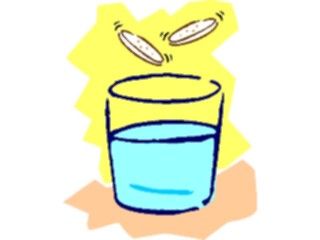 Sticker Custom Preview Image #068132 Health Medical Cartoons Effervescent Remedy2