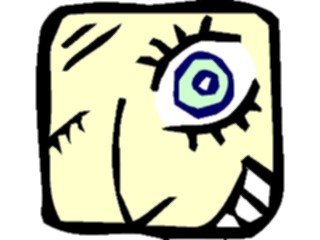 Sticker Custom Preview Image #068141 Health Medical Cartoons Eye Check