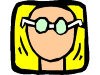 Sticker Custom Preview Image #068144 Health Medical Cartoons Eye Glasses