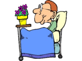 Sticker Custom Preview Image #068163 Health Medical Cartoons Flowersfor Patient2
