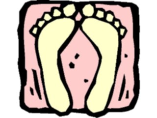 Sticker Custom Preview Image #068164 Health Medical Cartoons Foot Care