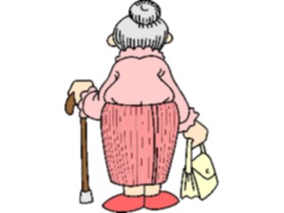 Sticker Custom Preview Image #068168 Health Medical Cartoons Geriatric