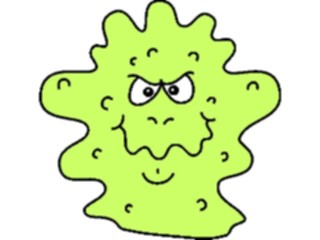 Sticker Custom Preview Image #068169 Health Medical Cartoons Germ1