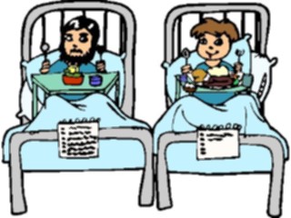 Sticker Custom Preview Image #068200 Health Medical Cartoons Hospital Roommates