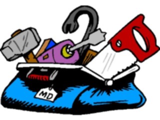 Sticker Custom Preview Image #068242 Health Medical Cartoons Medical Bag1