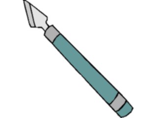 Sticker Custom Preview Image #068430 Health Medical Cartoons Scalpel1