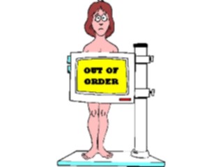 Sticker Custom Preview Image #068593 Health Medical Cartoons X Ray Outof Order2