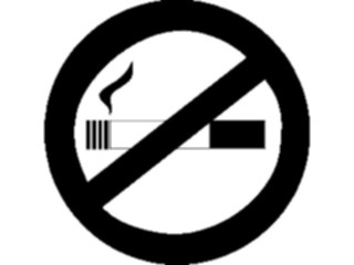 Sticker Custom Preview Image #069337 Health Medical Signs Symbols No Smoking1