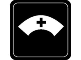 Sticker Custom Preview Image #069347 Health Medical Signs Symbols Nurse7