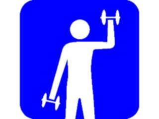 Sticker Custom Preview Image #069381 Health Medical Signs Symbols Physical Therapy1