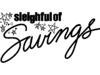 Sticker Custom Preview Image #069602 Holidays Advertising Christmas Sleighfulof Savings2