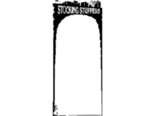 Sticker Custom Preview Image #069606 Holidays Advertising Christmas Stocking Stuffers Frame