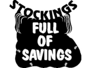 Sticker Custom Preview Image #069607 Holidays Advertising Christmas Stockings Fullof Savings