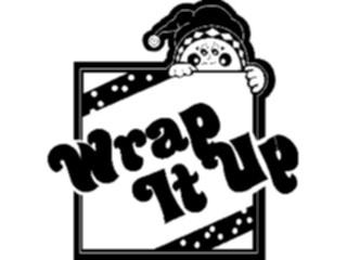 Sticker Custom Preview Image #069619 Holidays Advertising Christmas Wrap It Up