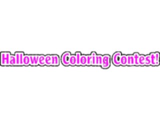 Sticker Custom Preview Image #069680 Holidays Advertising General Halloween Coloring Contest
