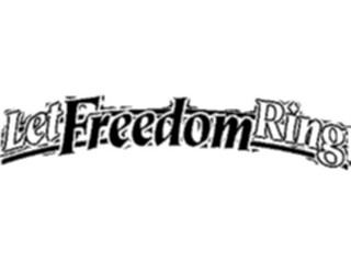 Sticker Custom Preview Image #069735 Holidays Advertising General Let Freedom Ring