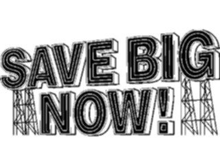 Sticker Custom Preview Image #069795 Holidays Advertising General Save Big Now
