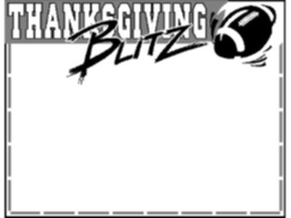 Sticker Custom Preview Image #069821 Holidays Advertising General Thanksgiving Blitz Frame