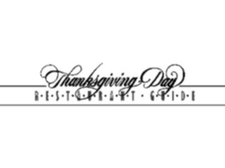 Sticker Custom Preview Image #069823 Holidays Advertising General Thanksgiving Restaurant