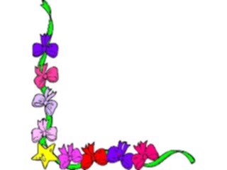 Sticker Custom Preview Image #070013 Holidays Christmas General Bows Star Corner4