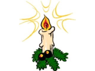 Sticker Custom Preview Image #070026 Holidays Christmas General Candle05