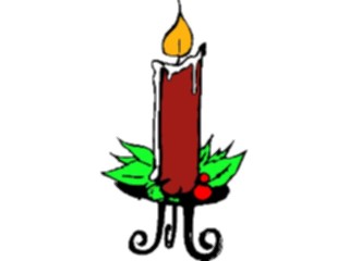 Sticker Custom Preview Image #070035 Holidays Christmas General Candle14