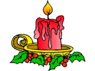 Sticker Custom Preview Image #070036 Holidays Christmas General Candle15