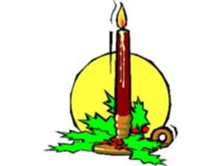 Sticker Custom Preview Image #070037 Holidays Christmas General Candle16