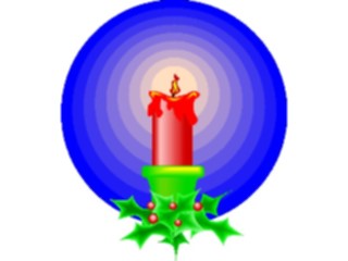 Sticker Custom Preview Image #070041 Holidays Christmas General Candle20