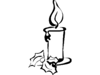 Sticker Custom Preview Image #070042 Holidays Christmas General Candle21