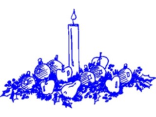 Sticker Custom Preview Image #070060 Holidays Christmas General Candle39