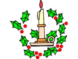 Sticker Custom Preview Image #070066 Holidays Christmas General Candle45