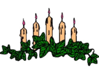Sticker Custom Preview Image #070085 Holidays Christmas General Candles11