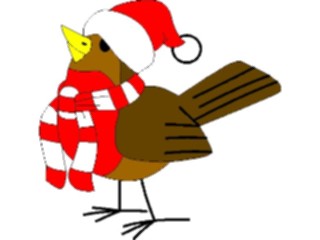 Sticker Custom Preview Image #070183 Holidays Christmas General Christmas Bird