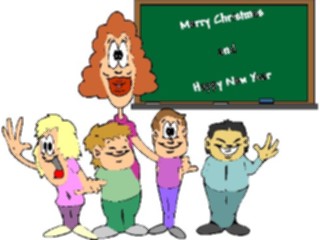 Sticker Custom Preview Image #070213 Holidays Christmas General Classroom Greeting