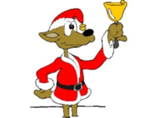 Sticker Custom Preview Image #070221 Holidays Christmas General Dogwith Bell