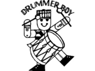 Sticker Custom Preview Image #070236 Holidays Christmas General Drummer Boy1