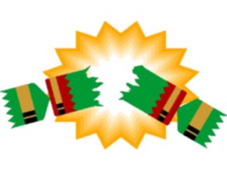 Sticker Custom Preview Image #070241 Holidays Christmas General Exploding Party Favor2