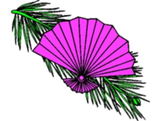 Sticker Custom Preview Image #070242 Holidays Christmas General Fan Evergreen