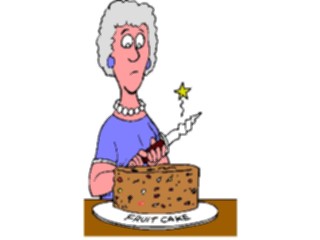 Sticker Custom Preview Image #070247 Holidays Christmas General Fruit Cake Adventure1
