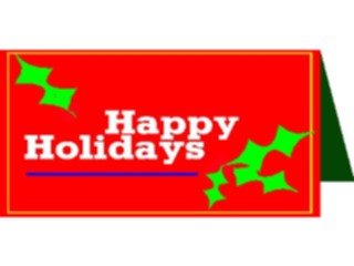 Sticker Custom Preview Image #070285 Holidays Christmas General Holiday Card