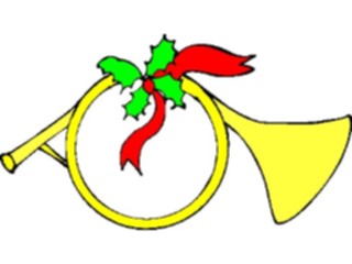 Sticker Custom Preview Image #070291 Holidays Christmas General Horn4