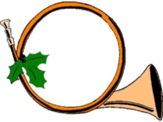 Sticker Custom Preview Image #070292 Holidays Christmas General Horn5