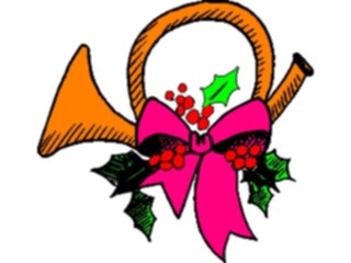 Sticker Custom Preview Image #070293 Holidays Christmas General Horn6